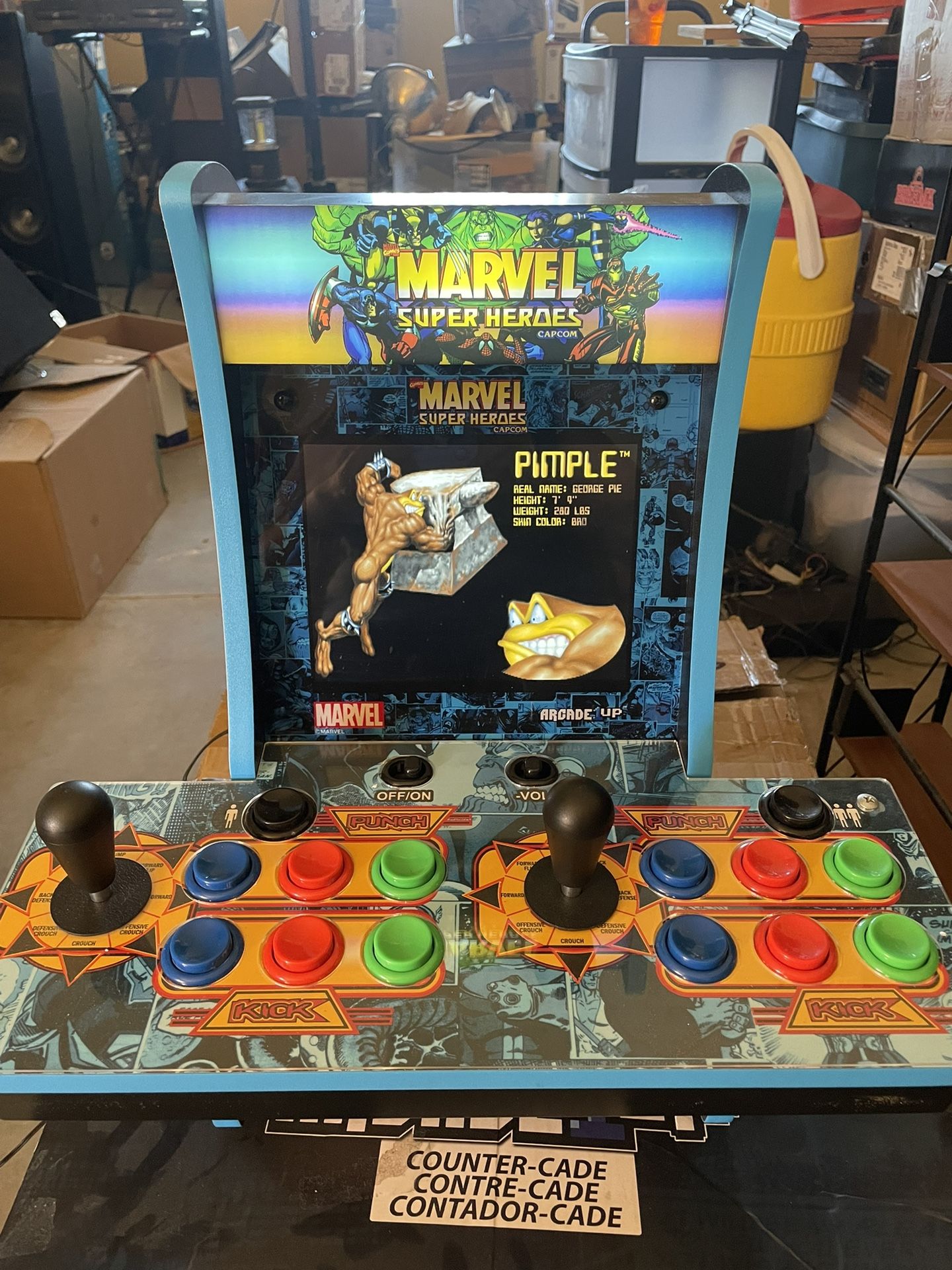 Marble Arcade1Up 1 Player Table Arcade.. (Moded) $300 Or Best Offer .