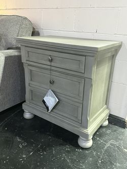 Ashley Lettner 2 Drawer Night Stand - Brand New