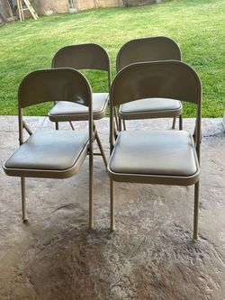 Folding chairs