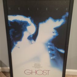 Ghost Movie Textured Art Framed 26" x 38"