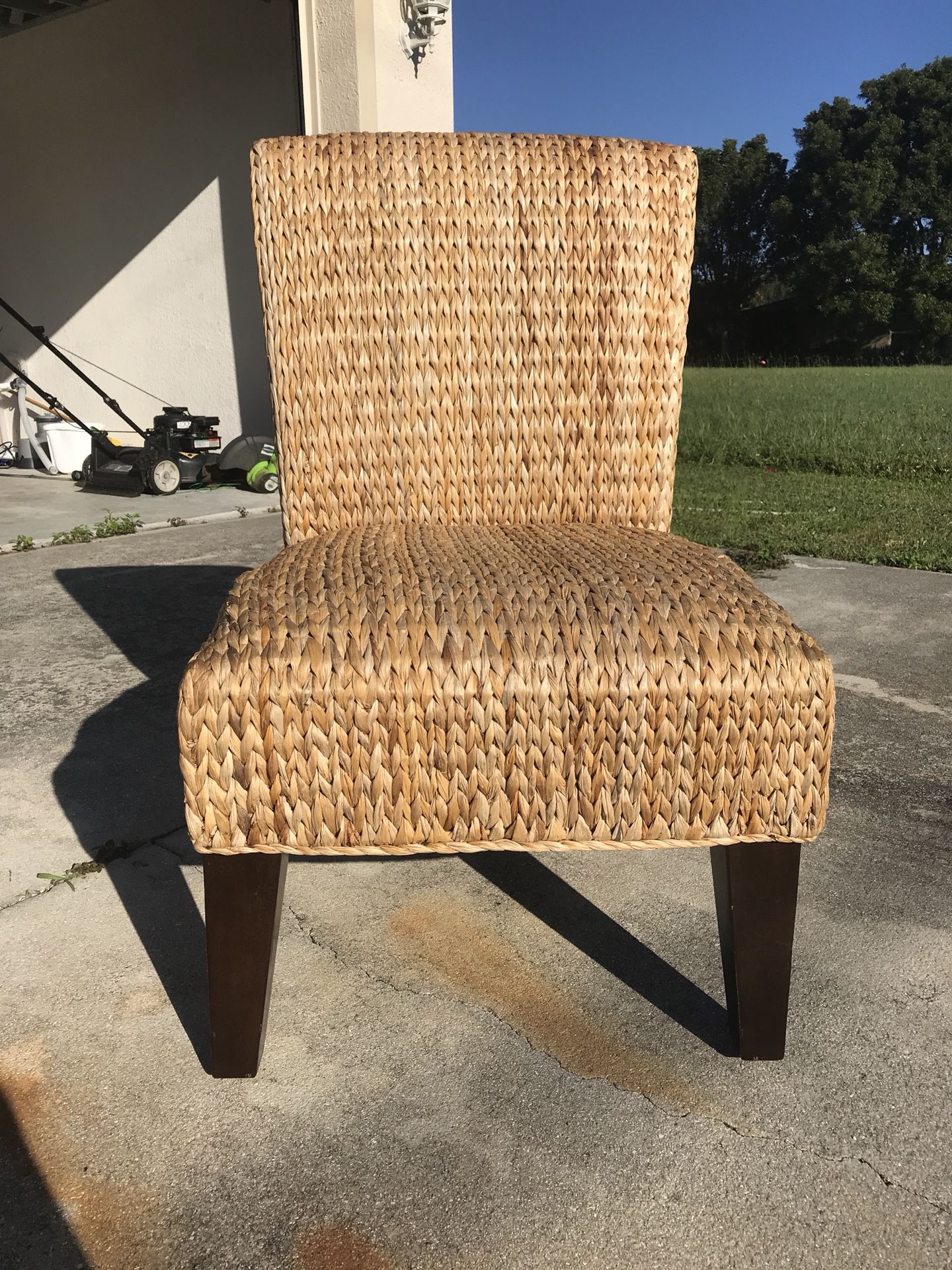 Wicker chair