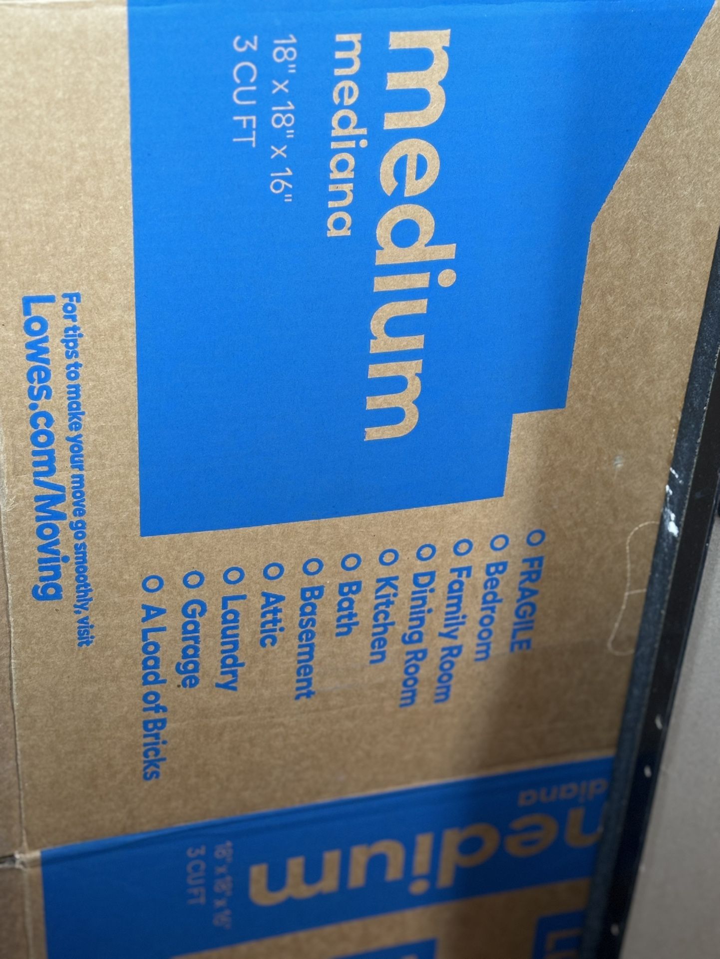 Moving Boxes, Perfect Condition, Only Used Once $2.00  Each 