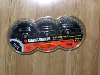 Black & decker circular saw blades