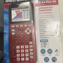 TI-84 Plus CE python Enhanced Graphing calculator 