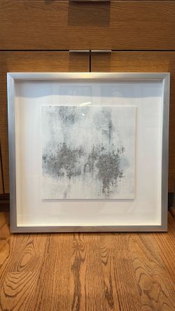 Z Gallerie Framed Abstract Wall Art – 24” x 24”