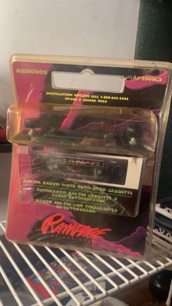 Audiovox Rampage AV-2000CS Car Stereo/Cassette Player