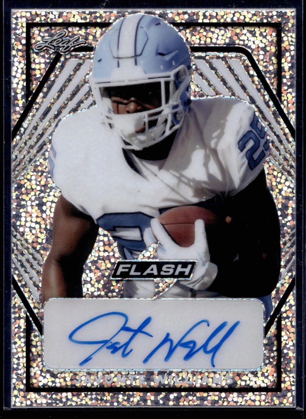 COWBOY FANS- Javonte Williams Autograph Card