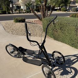 Elliptical Streetstrider 8S LIKE NEW! Comes With Indoor Trainer Stand