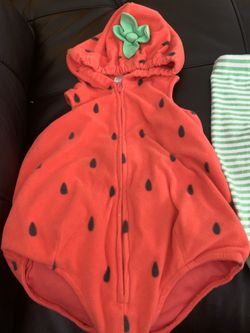 Baby strawberry costume