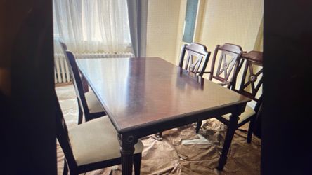 Formal Dining Set + China Cabinet | Table, Chairs & Hutch