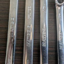 Big Savings On A USA Made Matco Metric Wrench Ratchet Combo