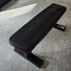 Multi-purpose flat weight/exercise bench