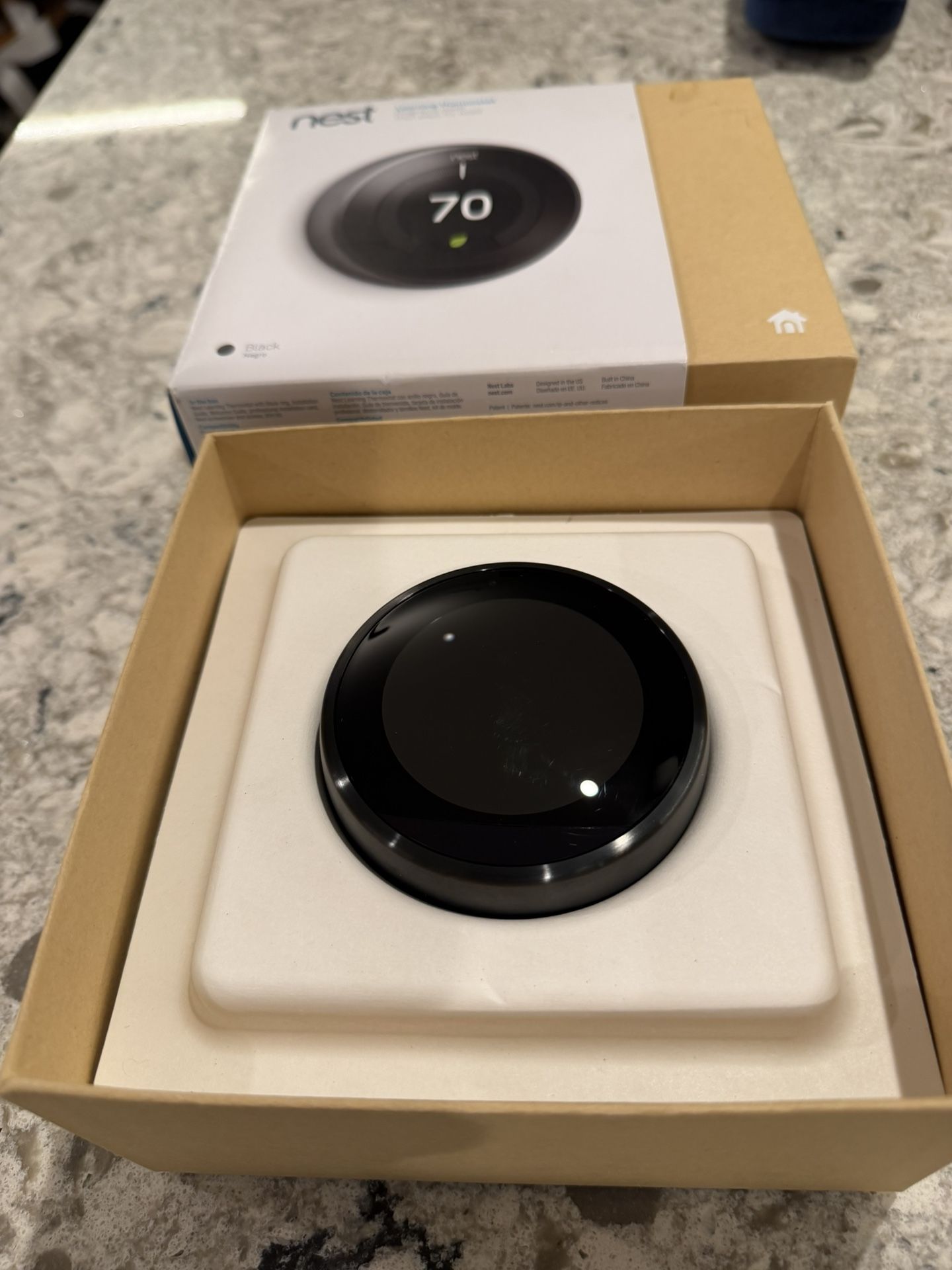 Nest Learning Thermostat 3rd Gen + 2 Sensors (Black)