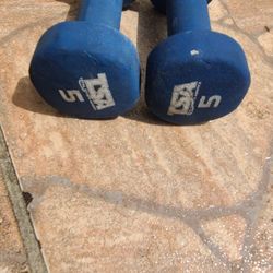 5lb. Pair Of Dumbbells 