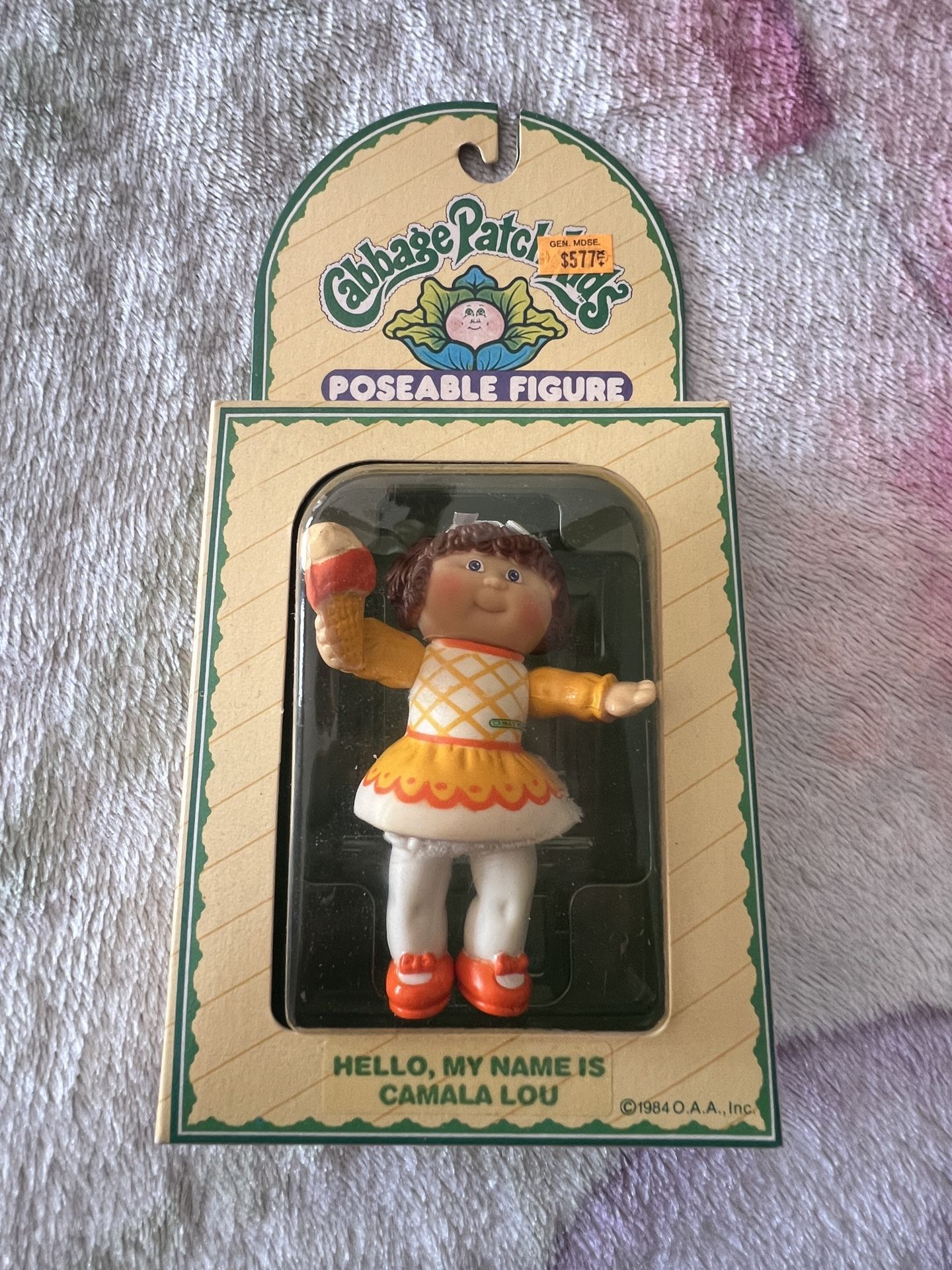 1984 Cabbage Patch Kids Poseable Figure