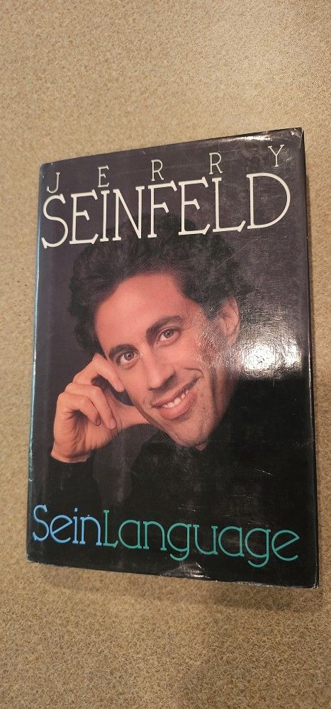 Jerry Seinfeld Sein Language Hardcover Book 1993