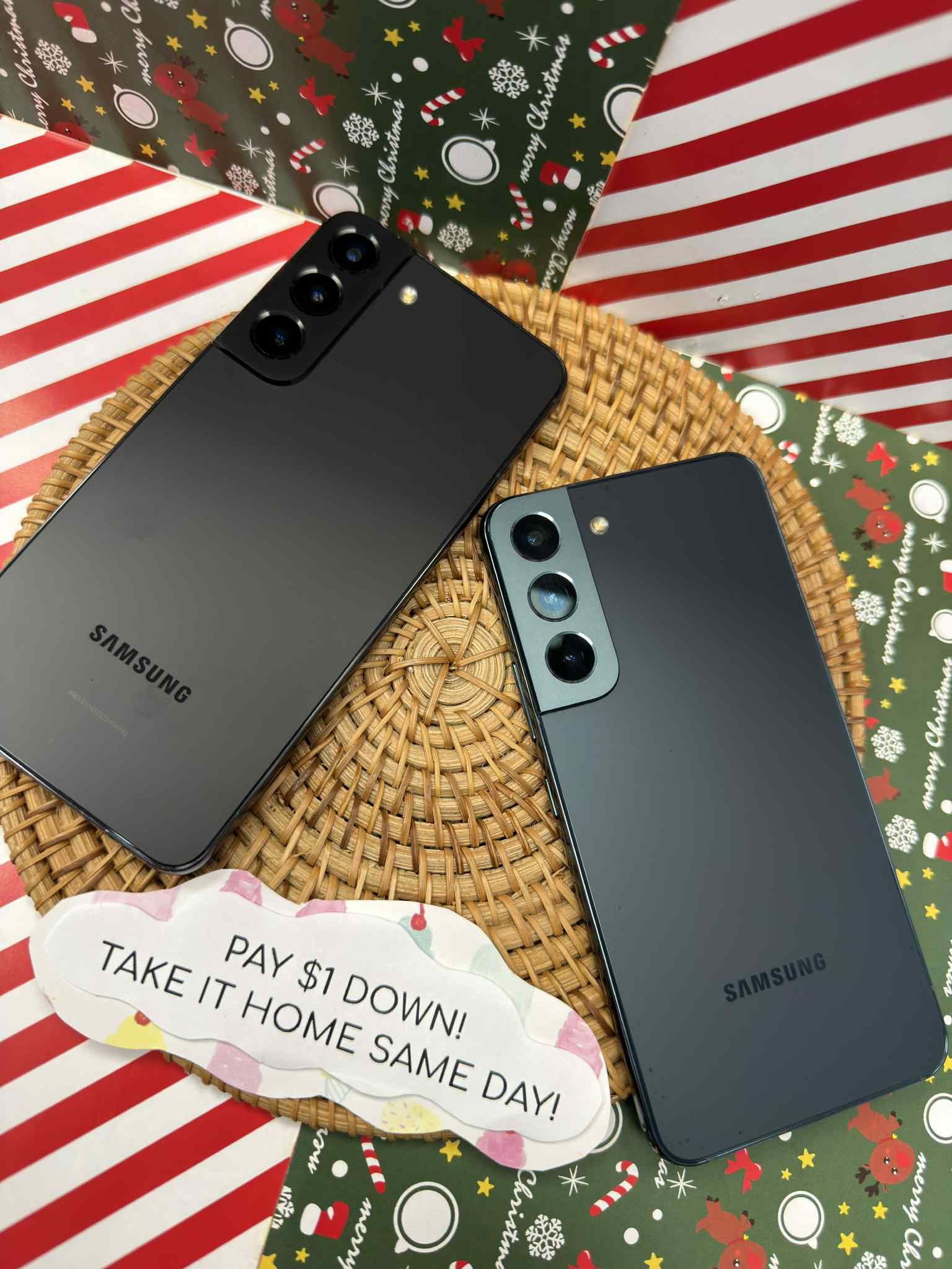 Samsung Galaxy S22 - Pay $5 DOWN AVAILABLE - NO CREDIT NEEDED