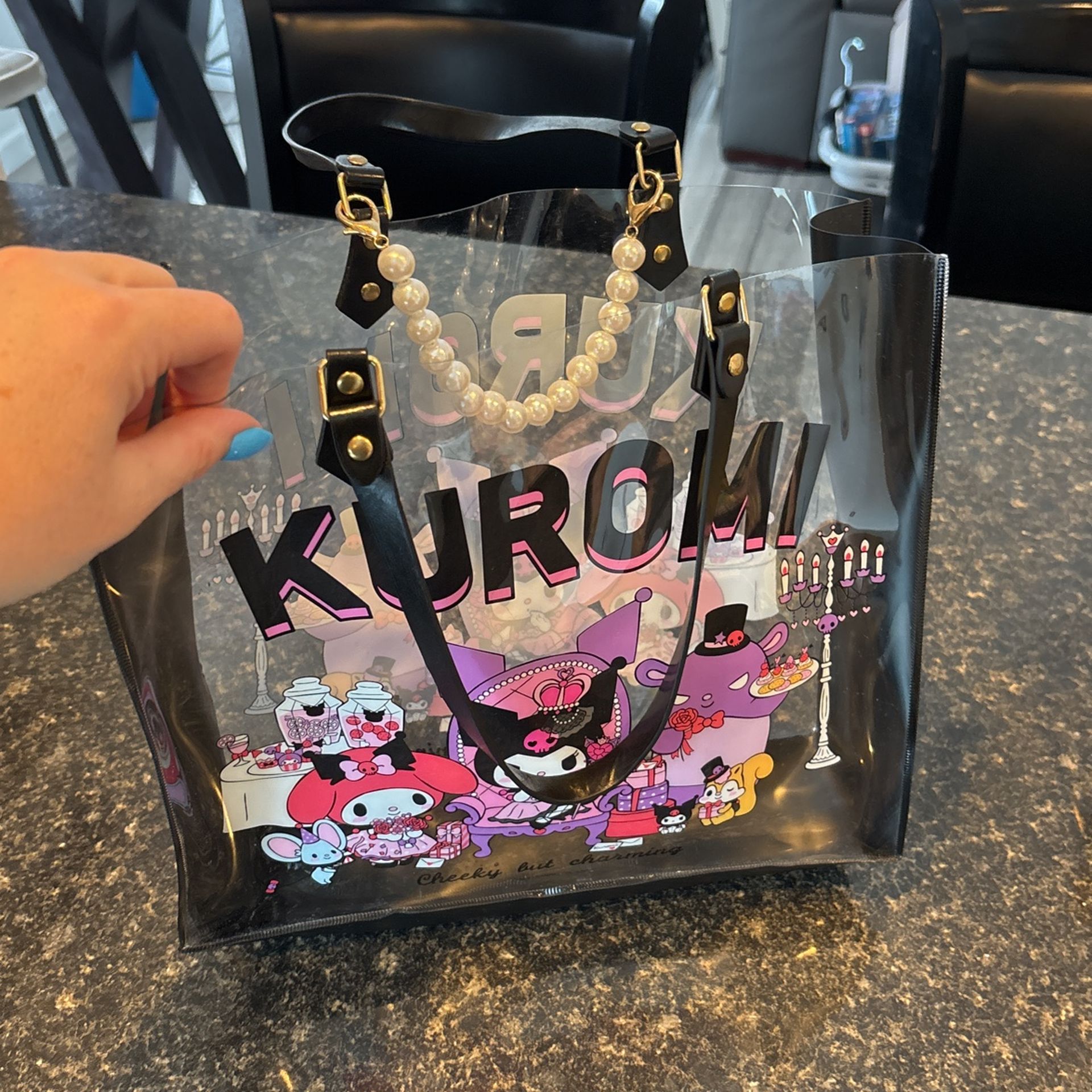 Kuromi Messenger Bag Jelly Bag