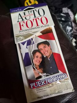 Puerto Rico Frame Air Freshener
