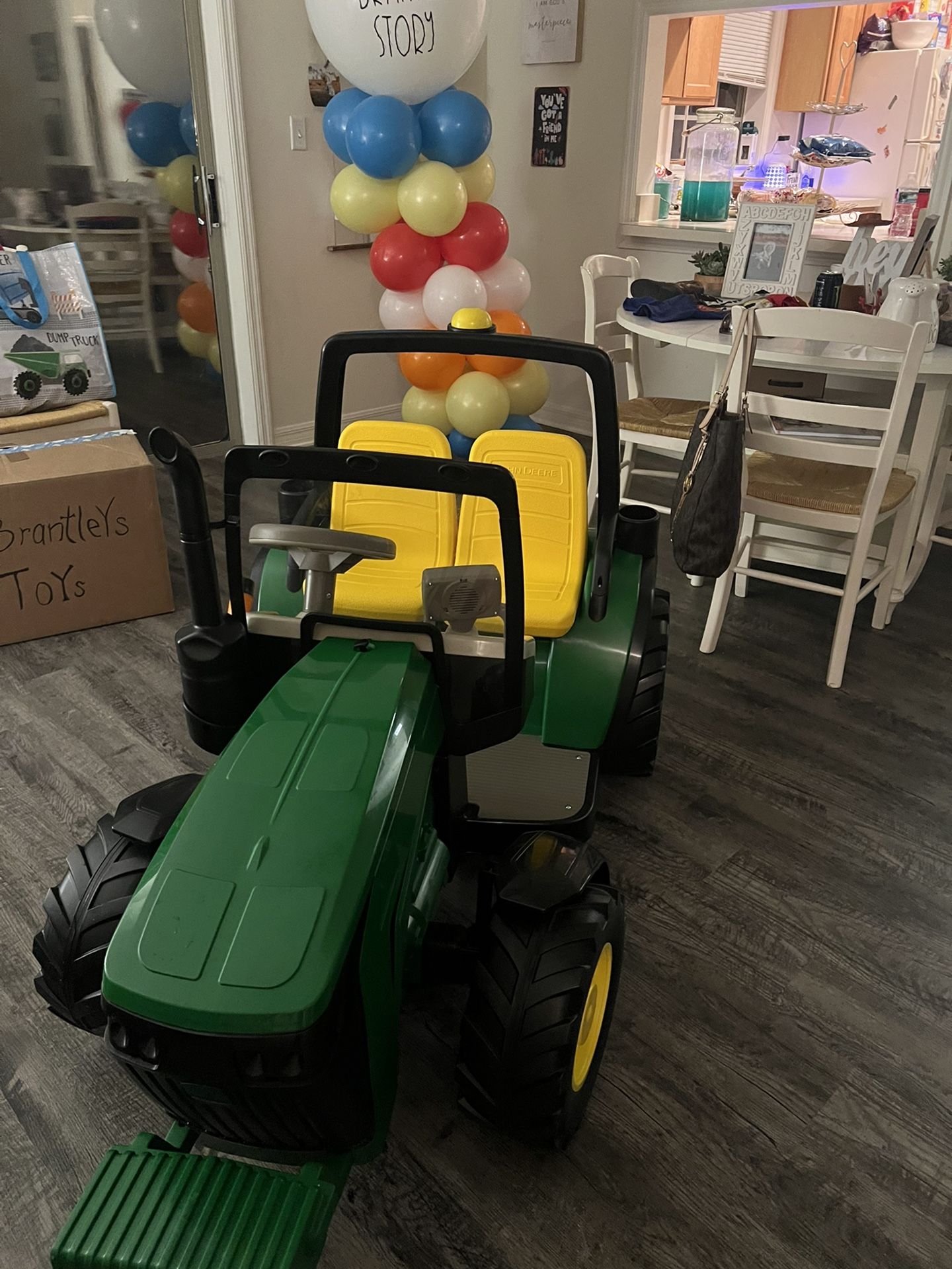 Brand New John Deer Tractor Power Wheels  With 2 Year Warranty 