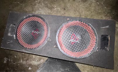 12 inch Vega cerwin v flex 124 duo subwoofers