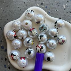30pcs Disney Beads 