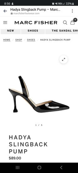 Women's Size 8.5 Black Pumps