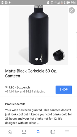 60oz canteen.