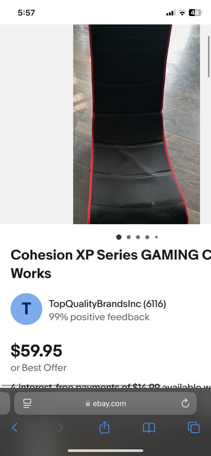 Gaming Chair- Cohesion XP series