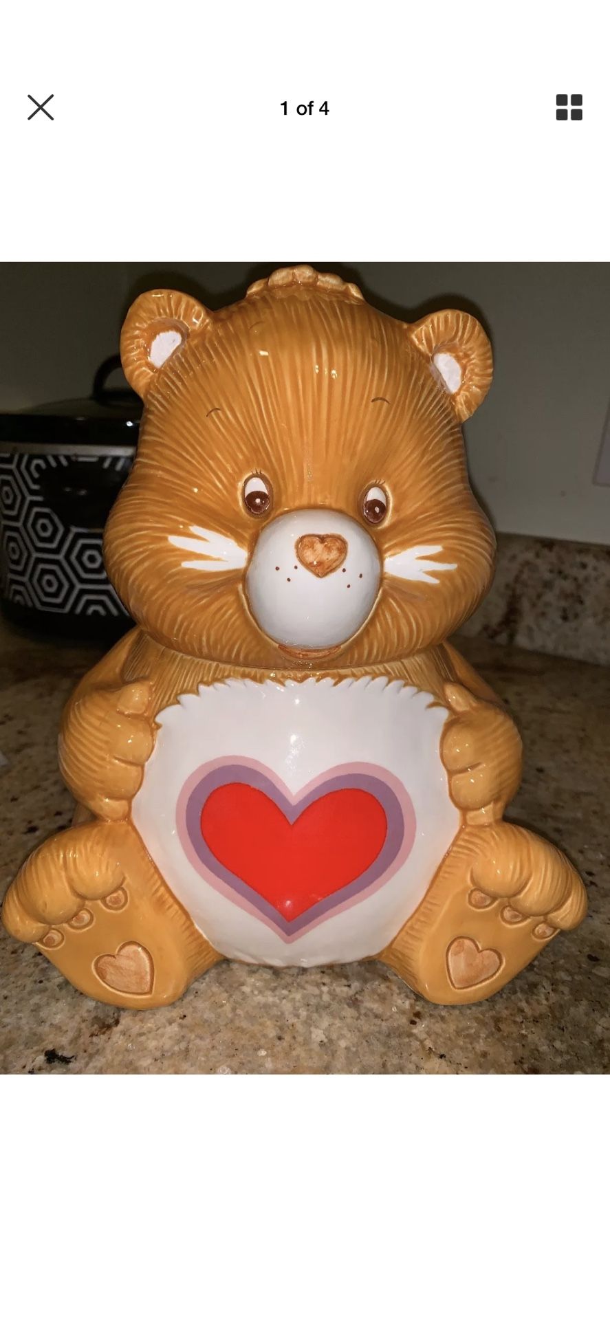 Vintage RARE - Care Bear Cookie Jar