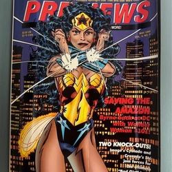Vintage May 1995 Diamond Previews Magazine Promo Power Rangers & Star Wars Cards Comic Book just $5 