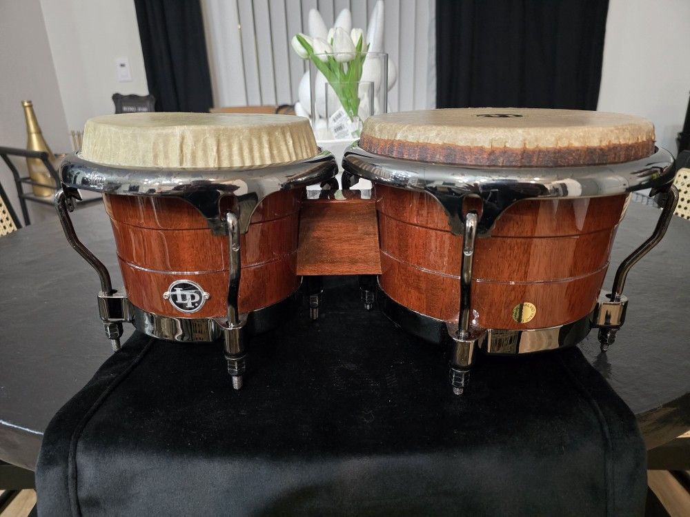 LP Bongos/ LP Bag And Meinl High Pitch Cowbell