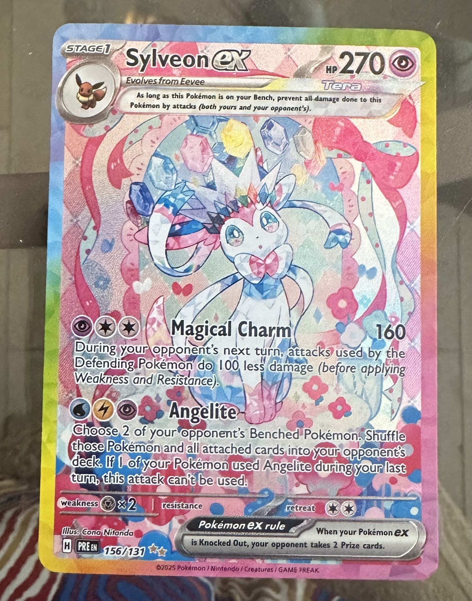 Sylveon & Eevee Prismatic Evolutions FS/FT