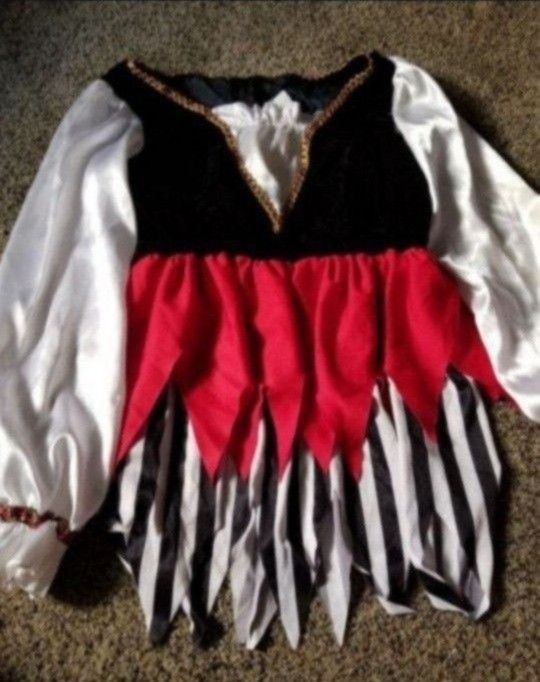 Pirate Dress Adult Size Small 