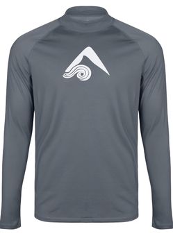 Kanu Surf Boys' Platinum Long-Sleeve Rash Guard Swim Shirt 50+ UPF Quick dry