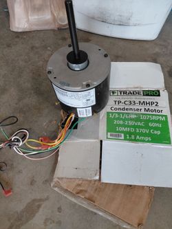 Condenser motor
