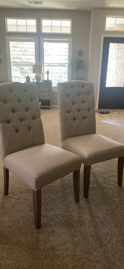 Dining chairs (2)