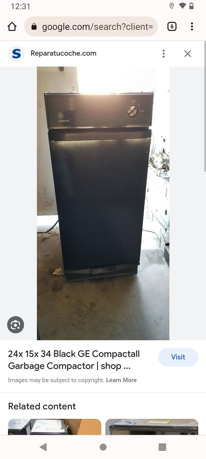 Trash Compactor ( REFURBISHED)