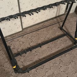 Hercules Guitar Stand, Fits 12 Electric Guitars 