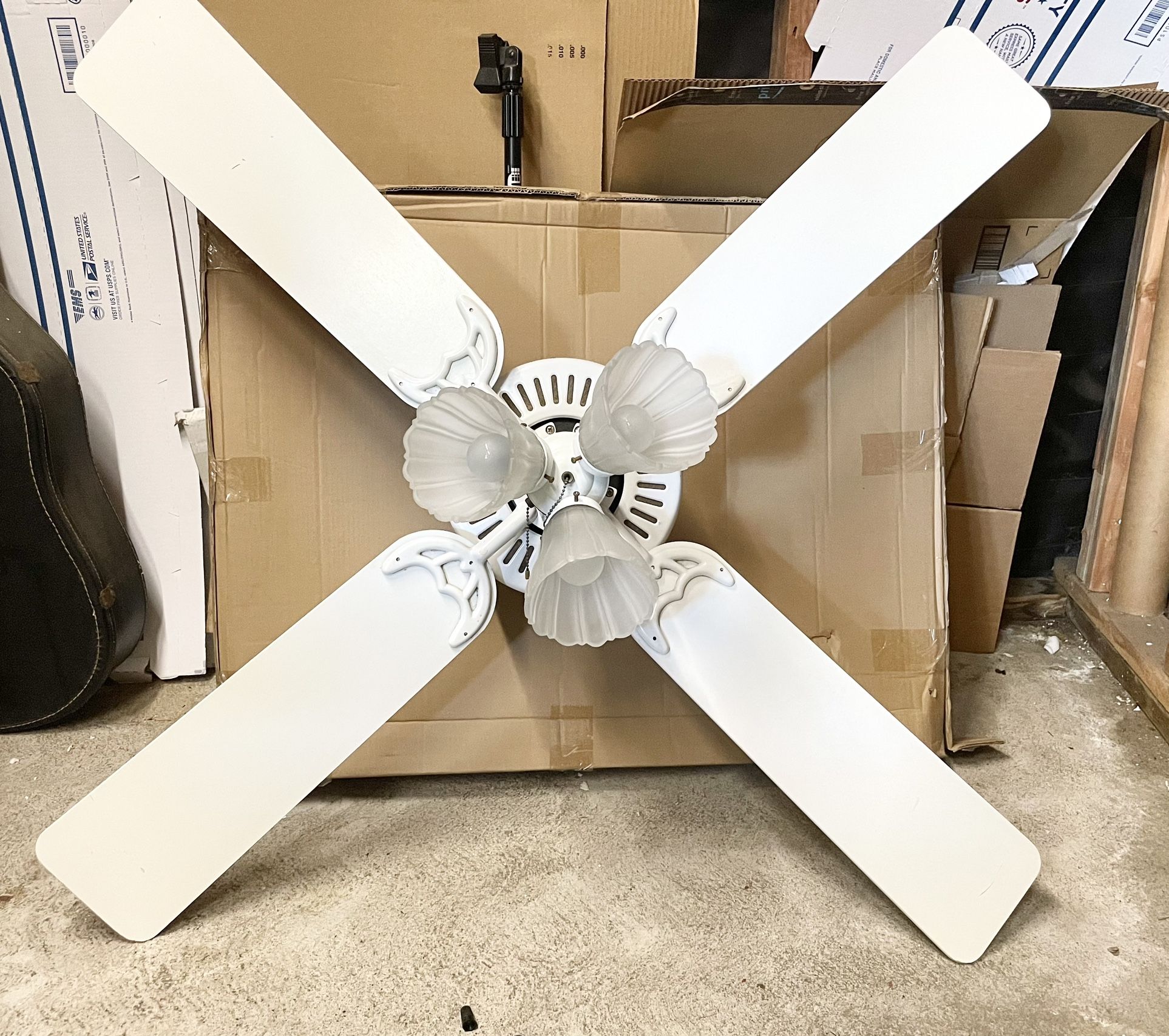 Hunter Type G Model 23516 White Ceiling Fan