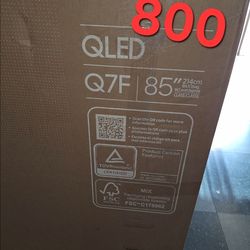 85" QLED SAMSUNG 4K SMART TV FLASH SALE TODAY!!!