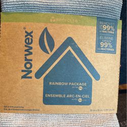 Chemical-Free Cleaning: Rainbow Package Envirocloths 