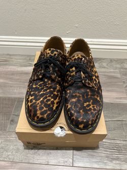 Doc Martens Smith Shoe in Leopard