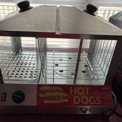 Avantco Hot Dog Steamer