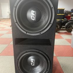 Concrete Audio 12” Subwoofers