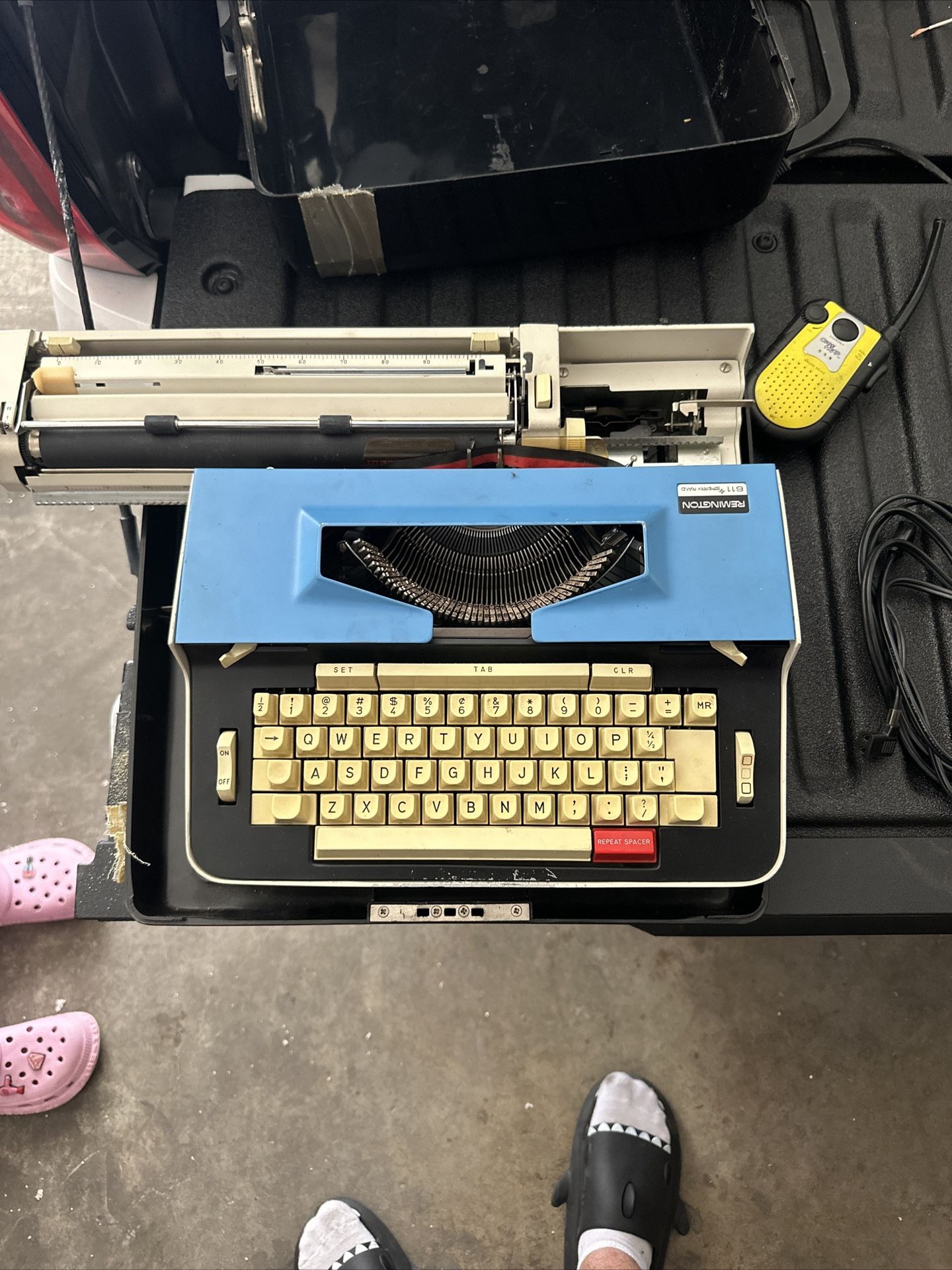 Typewriter In A Suitcase