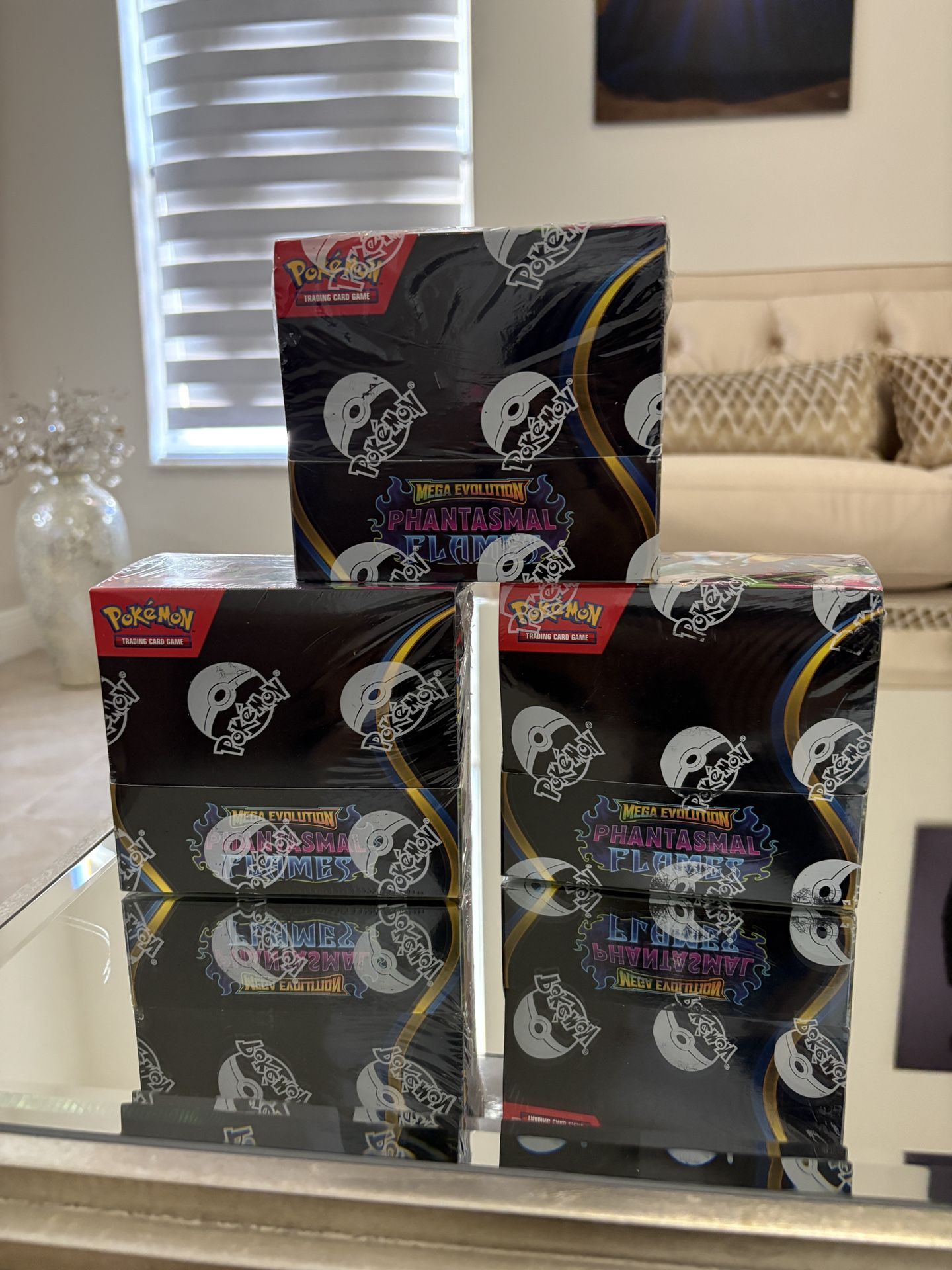 pokemon phantasmal flames booster box