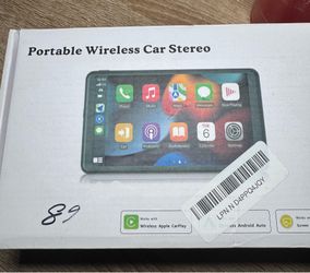 Wireless Car Stereo - CarPlay/ Android Auto