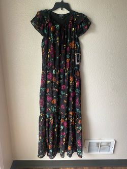 ECI New York Floral Maxi Dress