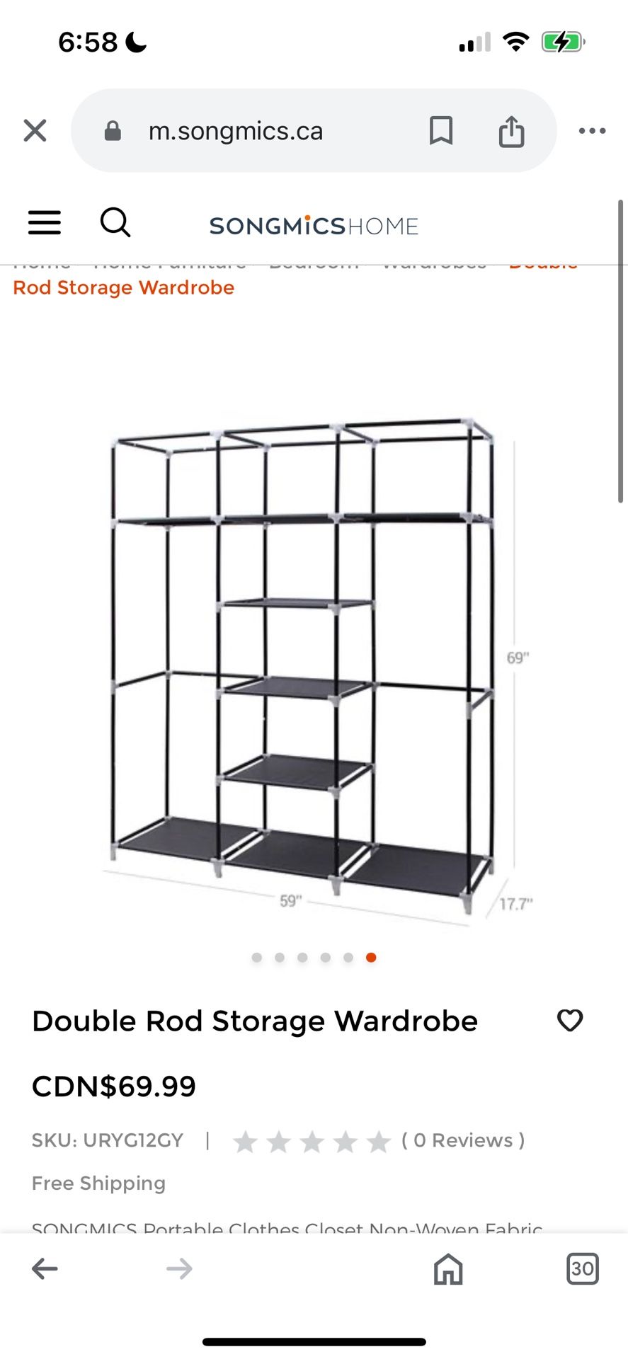Wardrobe (NEW) REDUCED